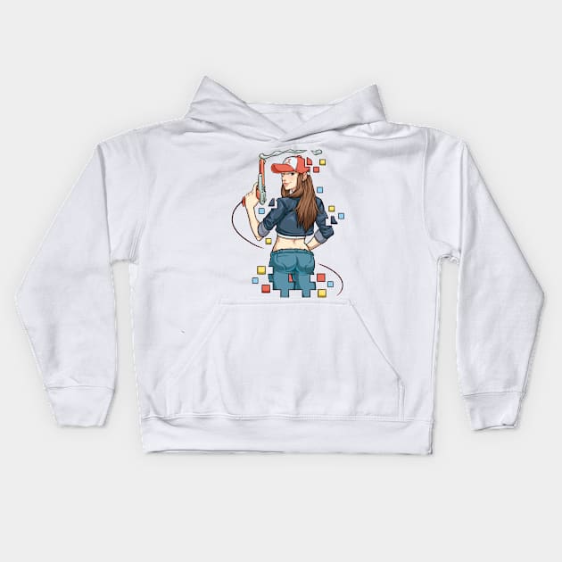 Zap me? Zap You! Kids Hoodie by Fenomeno